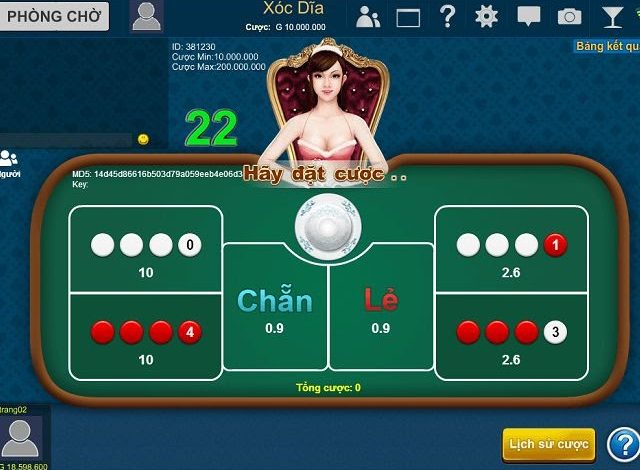 xóc đĩa online hitclub