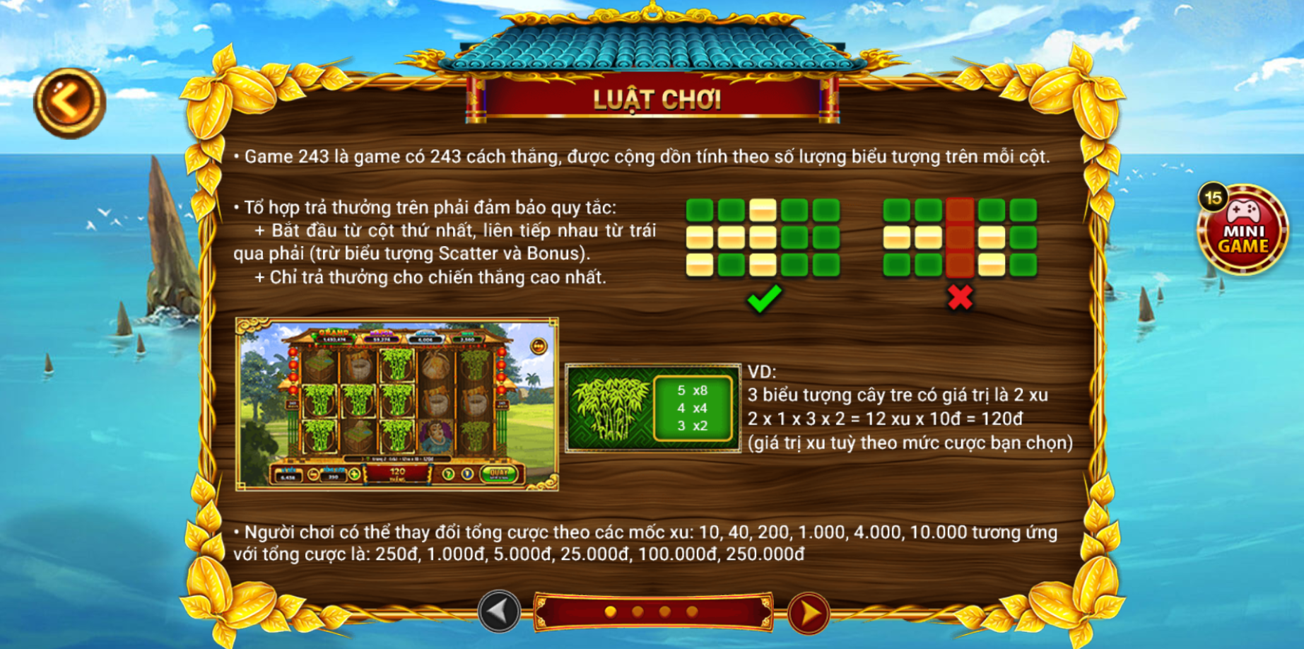 Những thông tin về slot game Ăn khế trả vàng