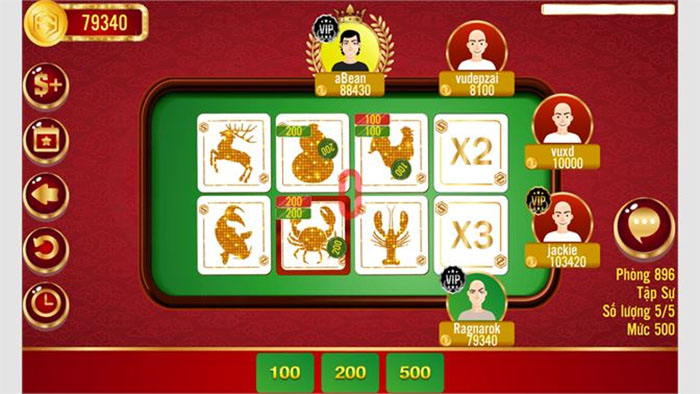 Chơi bầu cua tôm cá trực tuyến ở HitClub 
